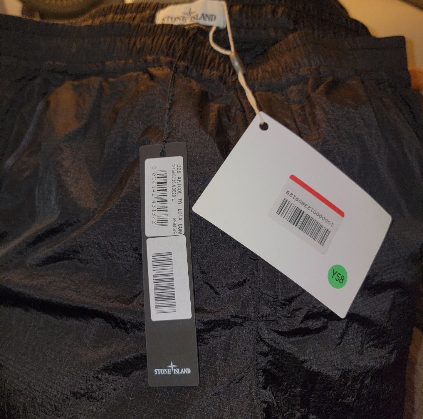 Stone Island RARE Stone Island Fleece Bermuda Nylon Metal Shorts Large Size US 36 / EU 52 - 6 Thumbnail