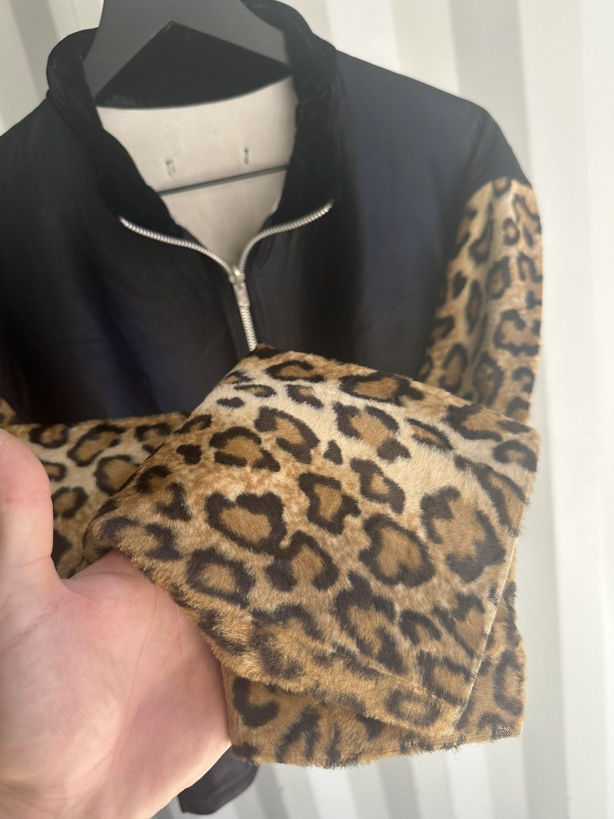 Jean Paul Gaultier Leopard Sleeve Jacket Size US M / EU 48-50 / 2 - 3 Thumbnail