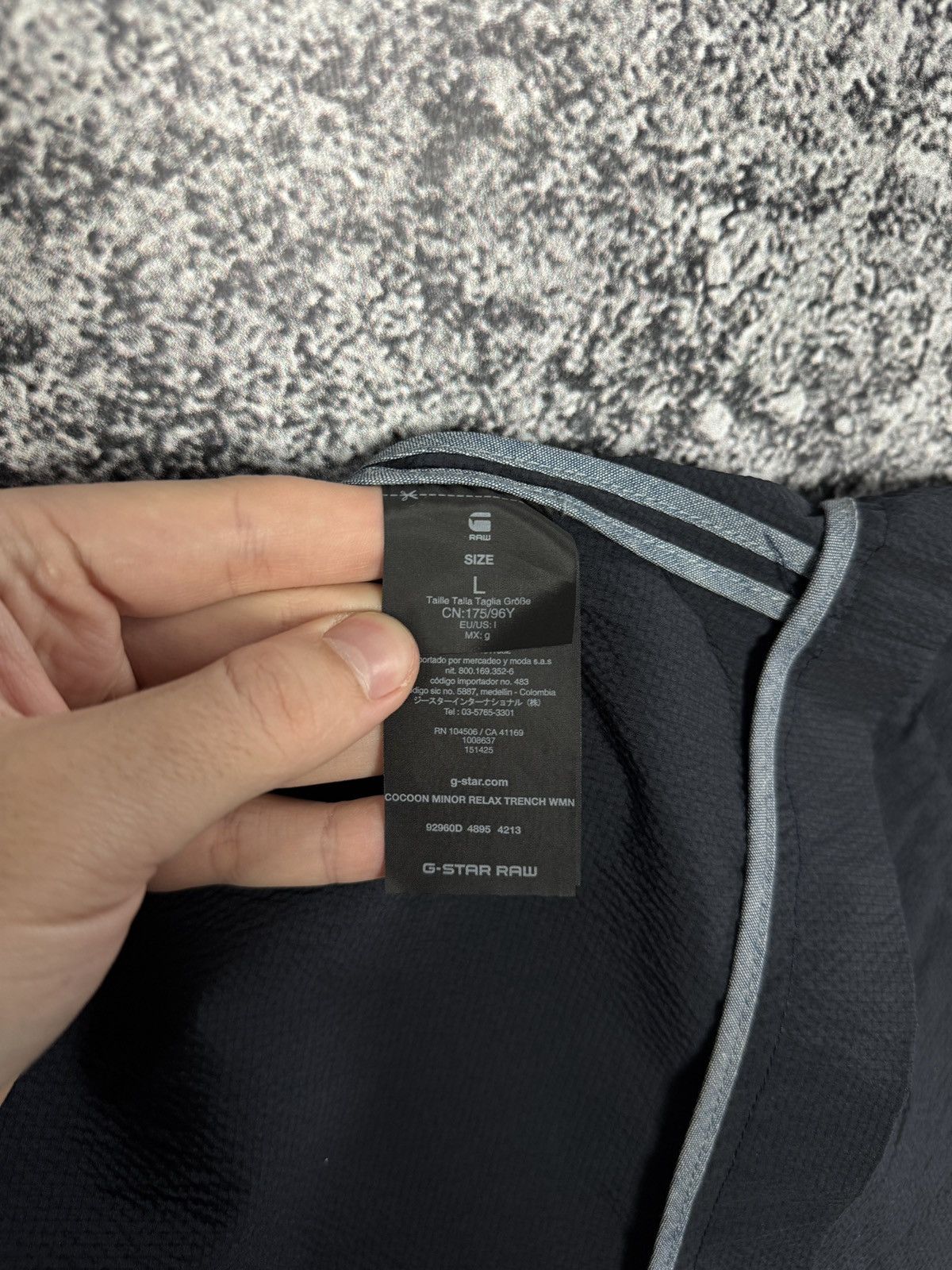 G-Star G-Star RAW Cocoon Minor Relax Trench Coat Jacket Size L Size L / US 10 / IT 46 - 9 Thumbnail