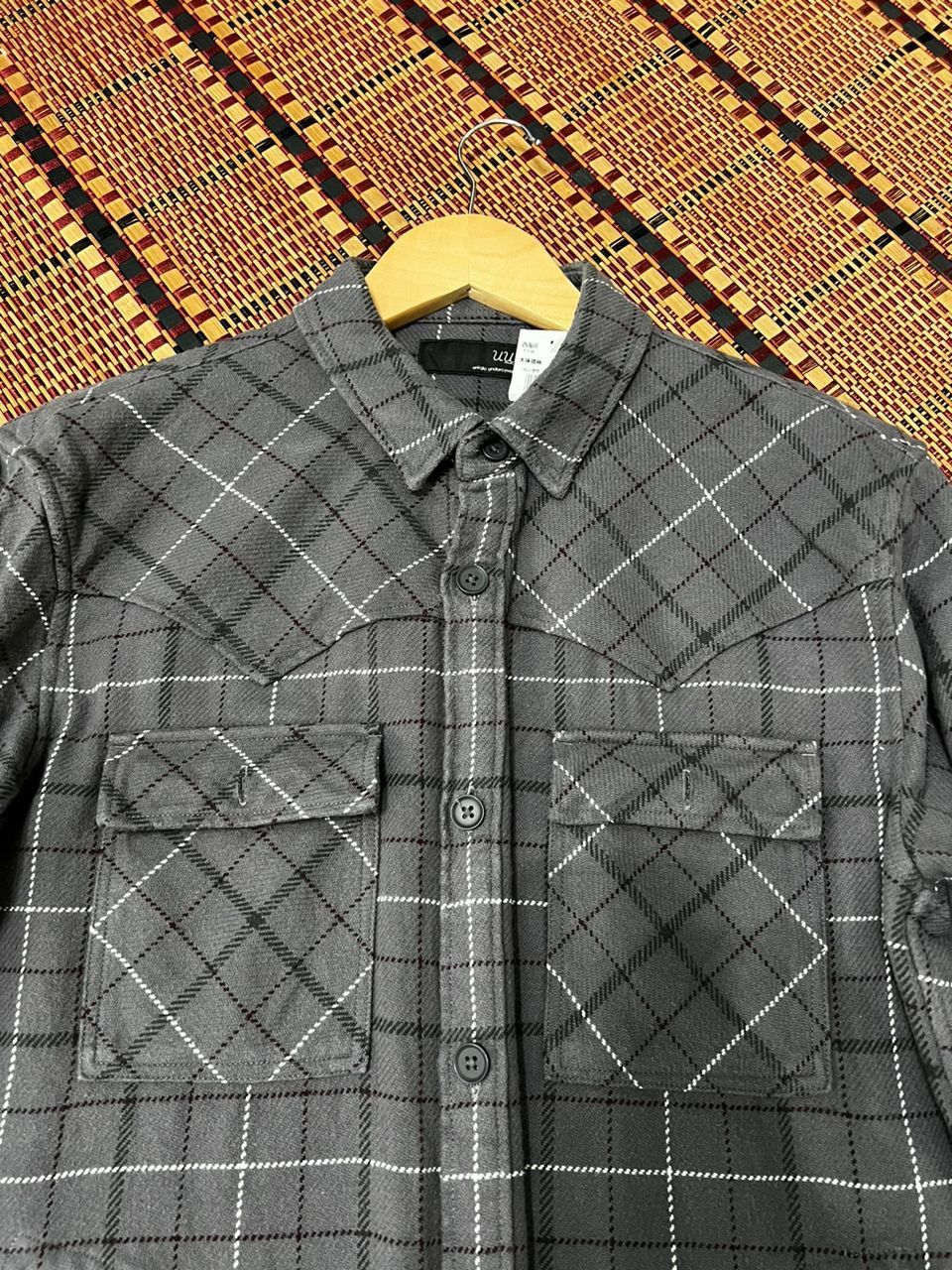 Undercover × Uniqlo Undercover Grey Plaid Flannel Size US L / EU 52-54 / 3 - 5 Thumbnail