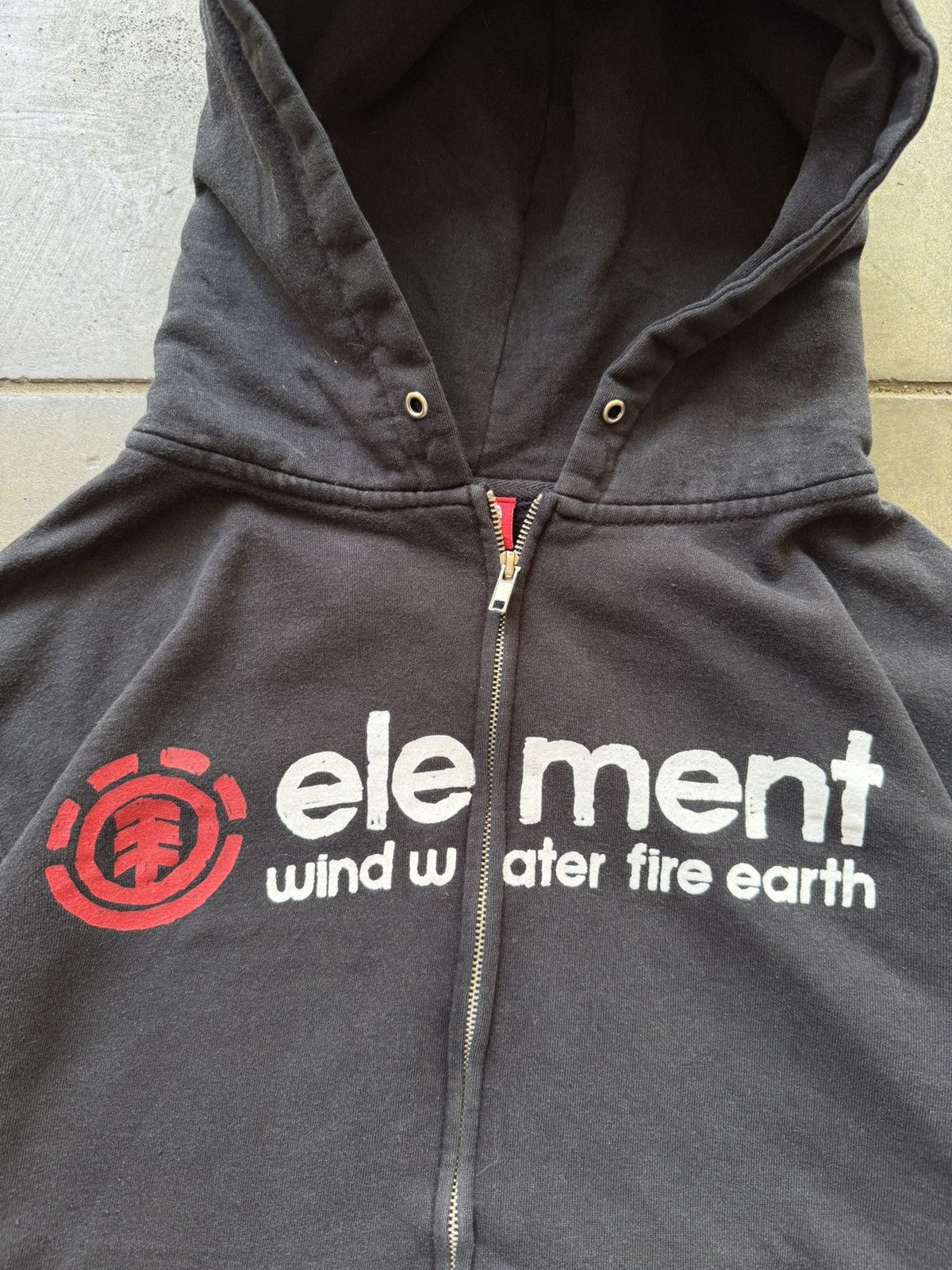 Vintage Y2K ‘00s Element Zip Up Hoodie Bam Margera JNCO Ed Hardy Size US S / EU 44-46 / 1 - 3 Thumbnail