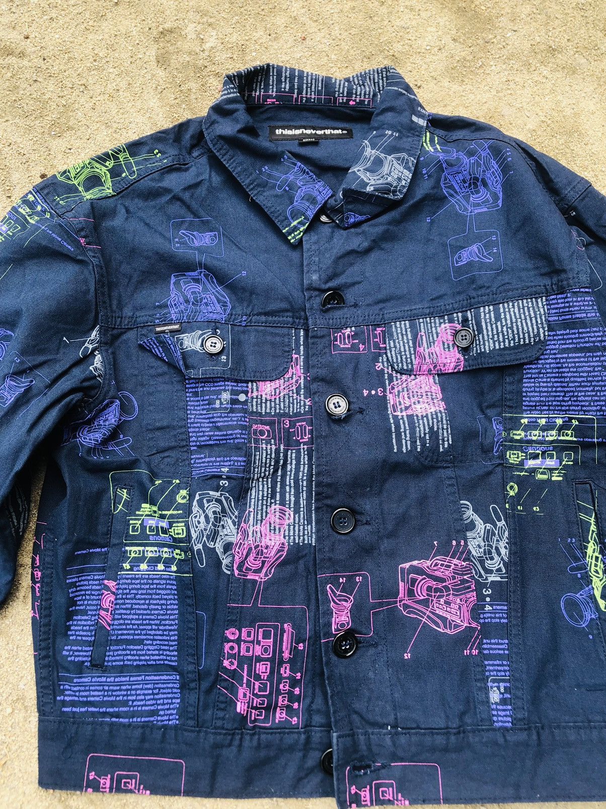 Japanese Brand × thisisneverthat Thisisneverthat trucker jacket Size US S / EU 44-46 / 1 - 3 Thumbnail