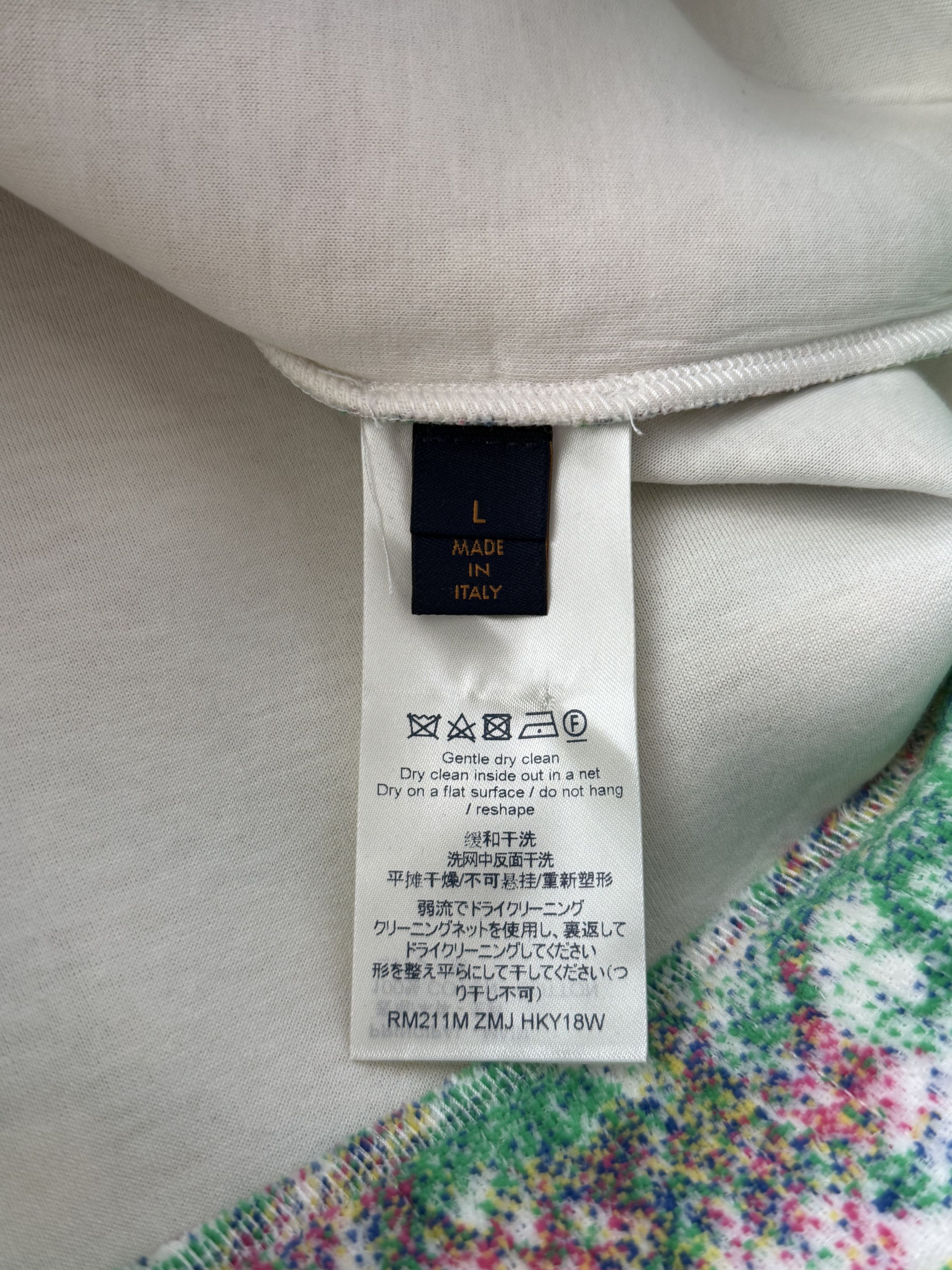 Louis Vuitton Louis Vuitton Multicolor Pastel Monogram Hoodie Size US L / EU 52-54 / 3 - 4 Thumbnail