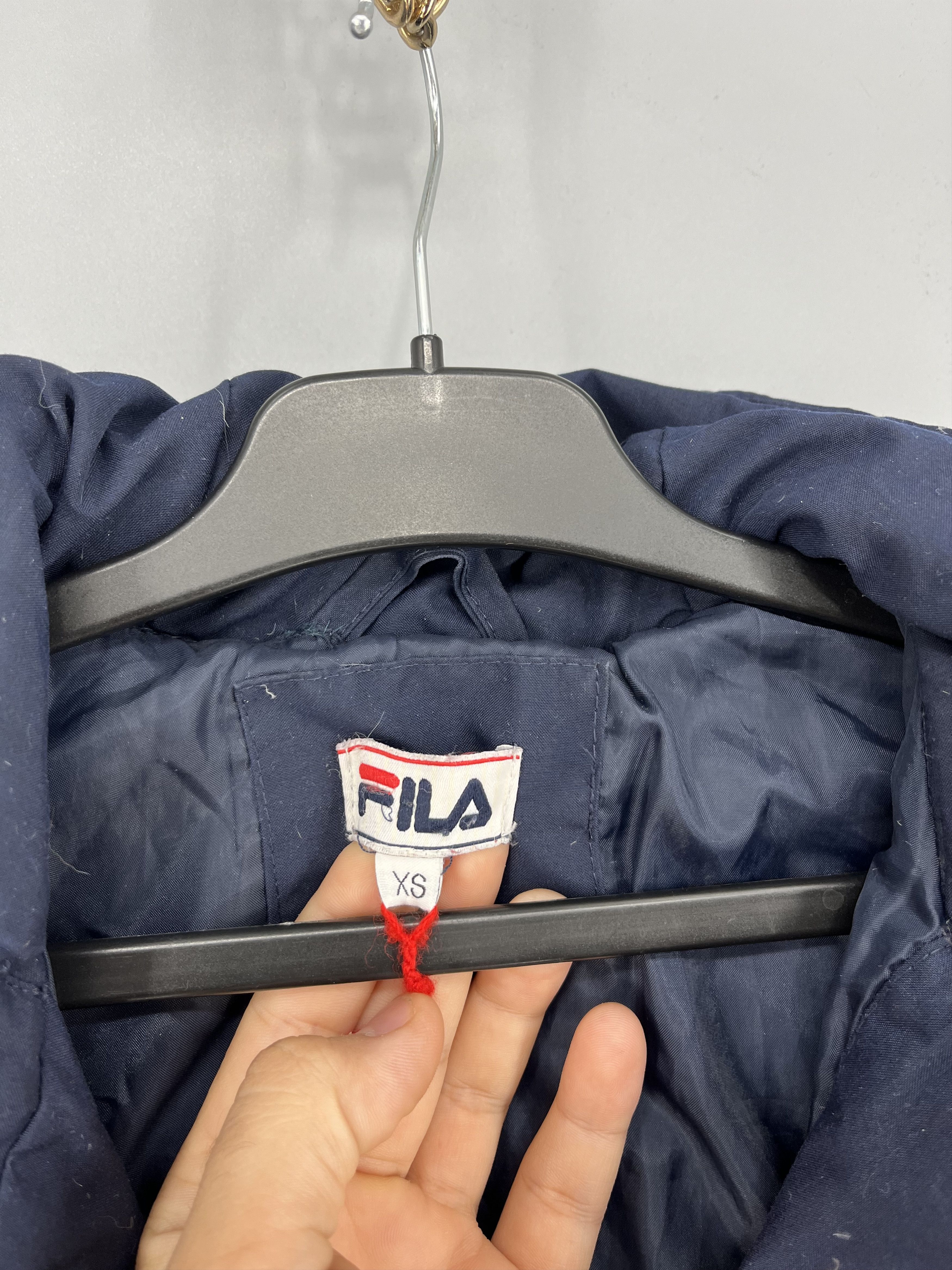 Fila Vinatge Fila Puffer Coat Winter Jacket 90's Mini logo Size XS / US 0-2 / IT 36-38 - 7 Thumbnail