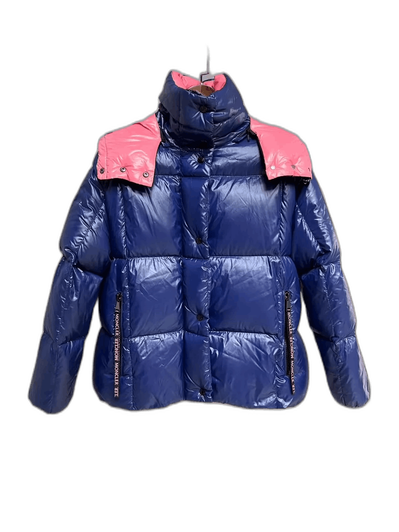 Moncler Moncler Parana Blue Pink Down Jacket Size US S / EU 44-46 / 1 - 1 Thumbnail