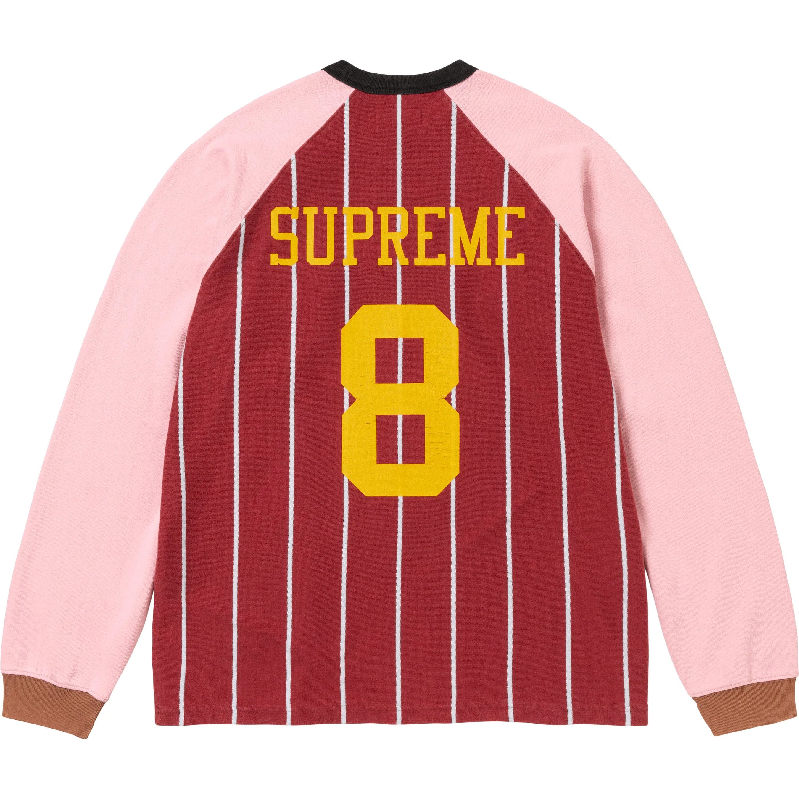 Supreme Supreme Stripe Raglan L/S Top Size US L / EU 52-54 / 3 - 1 Thumbnail