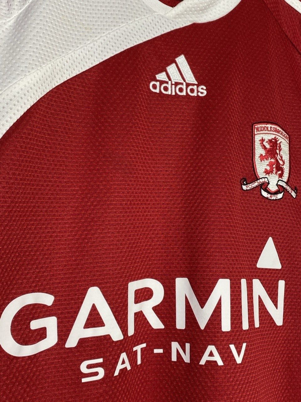Adidas Adidas Middlesbrough 2009 Football Shirt Soccer Jersey Size US M / EU 48-50 / 2 - 4 Thumbnail