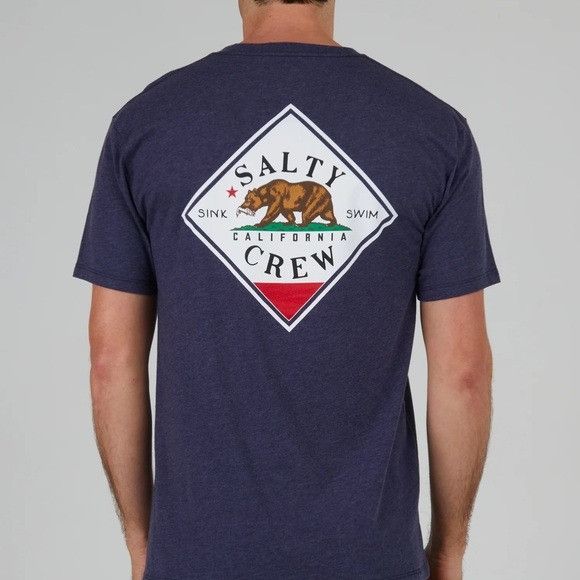 Other NEW SALTY CREW CALIFORNIA SINK SWIM T-SHIRT SZ 2XL XXL Size US XXL / EU 58 / 5 - 1 Thumbnail