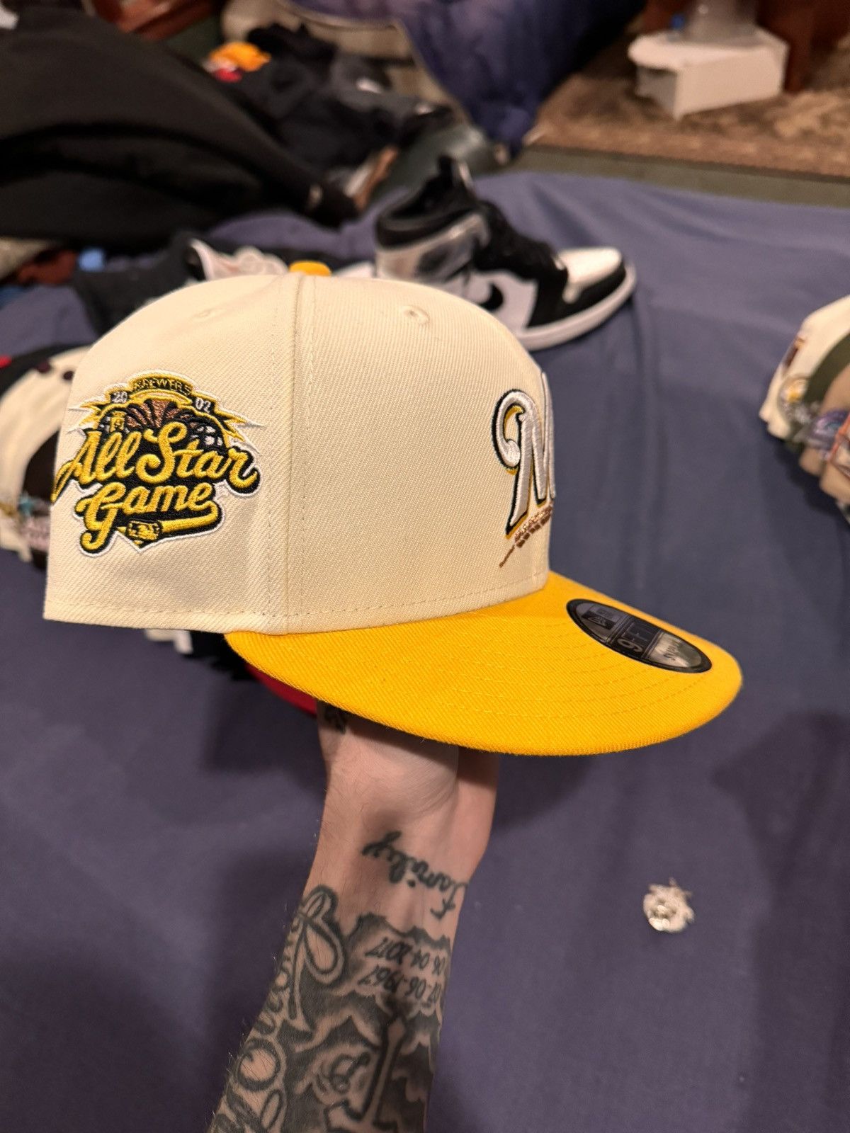 New Era New era 9fifty Milwaukee Brewers snapback Size ONE SIZE - 2 Thumbnail