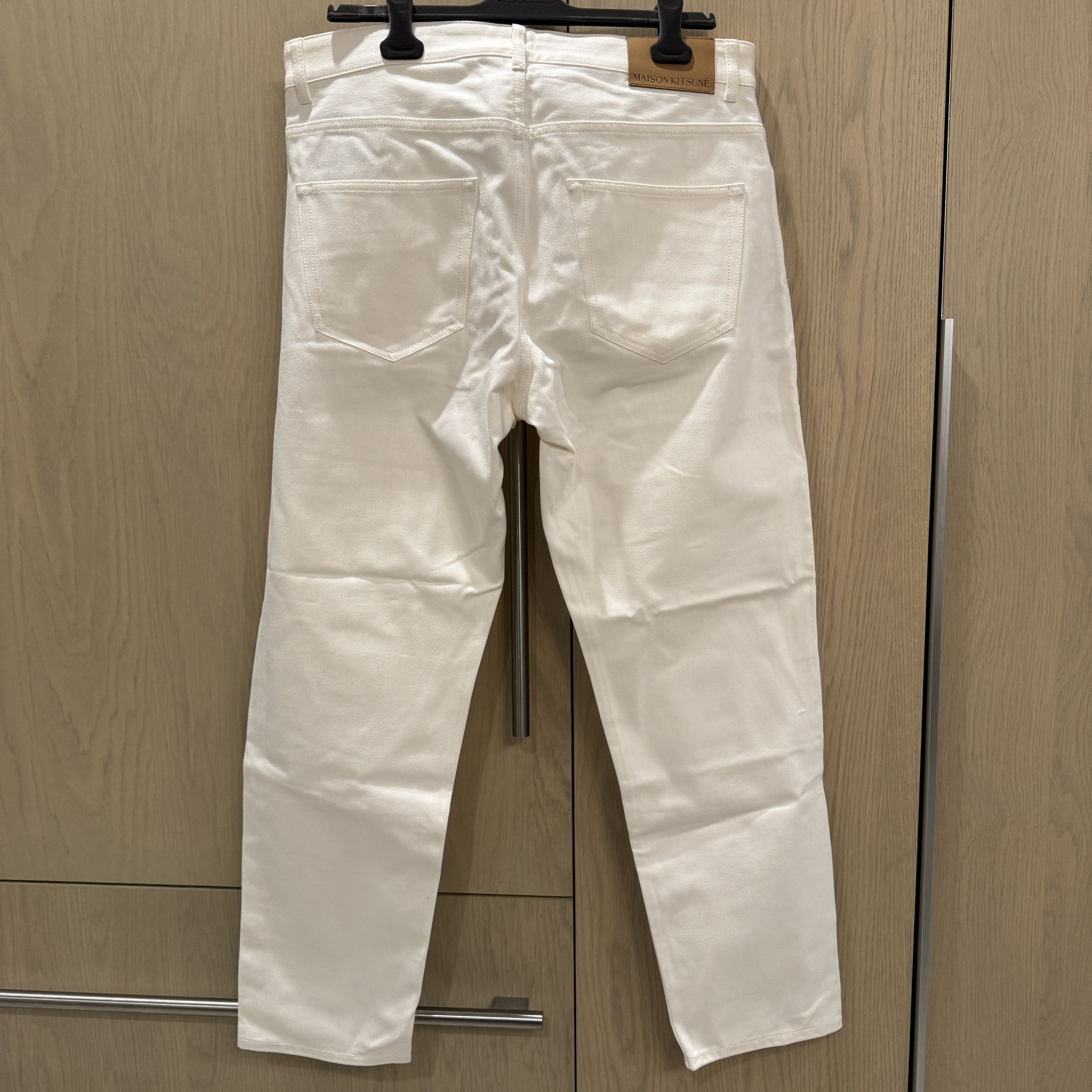 Maison Kitsune Maison Kitsuné Man Jeans - 34 - White Size US 34 / EU 50 - 4 Thumbnail