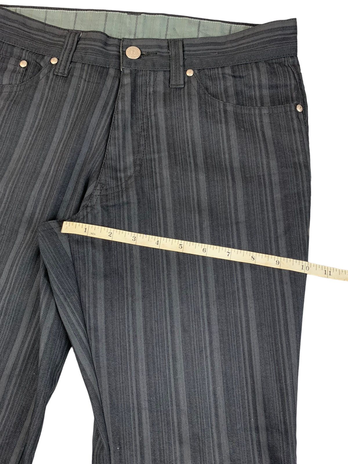 パンツ Y2K 00s TORNADO MART flare stripe pants Y2K 00s TORNADO MART flare stripe pants