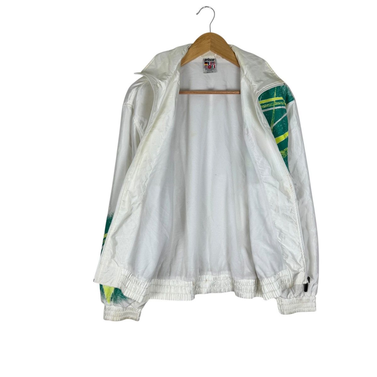 Prince 🌟PRINCE TENNIS EDBERG LIGHT ZIPPER JACKET Size US M / EU 48-50 / 2 - 8 Thumbnail