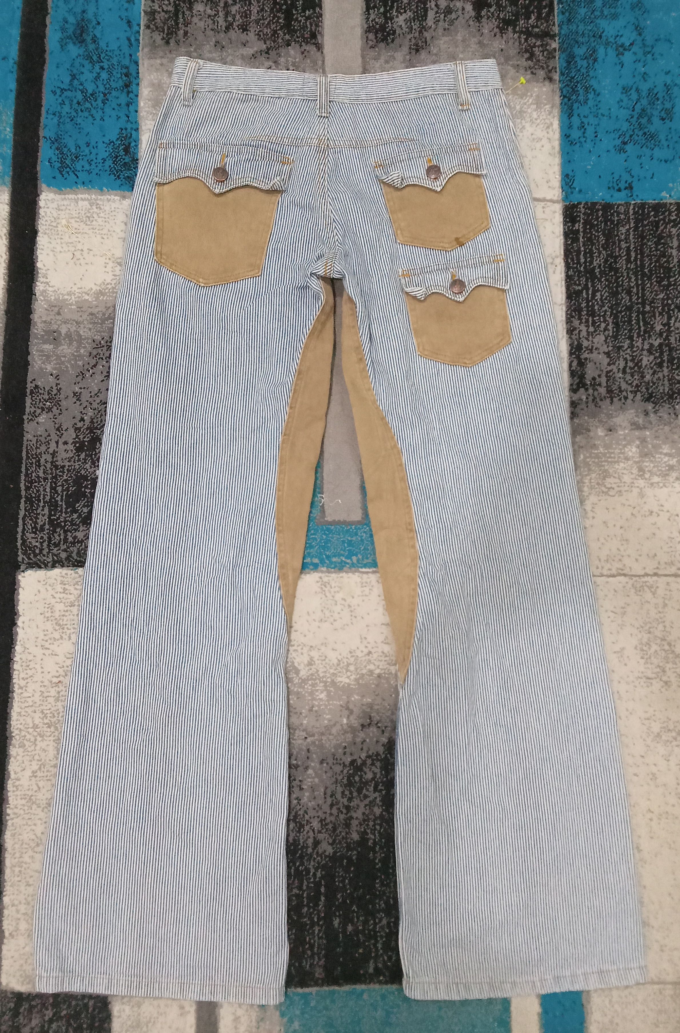 Other Limit Ecstacy Hickory Flare Very Rare Pants Size 30" / US 8 / IT 44 - 2 Thumbnail