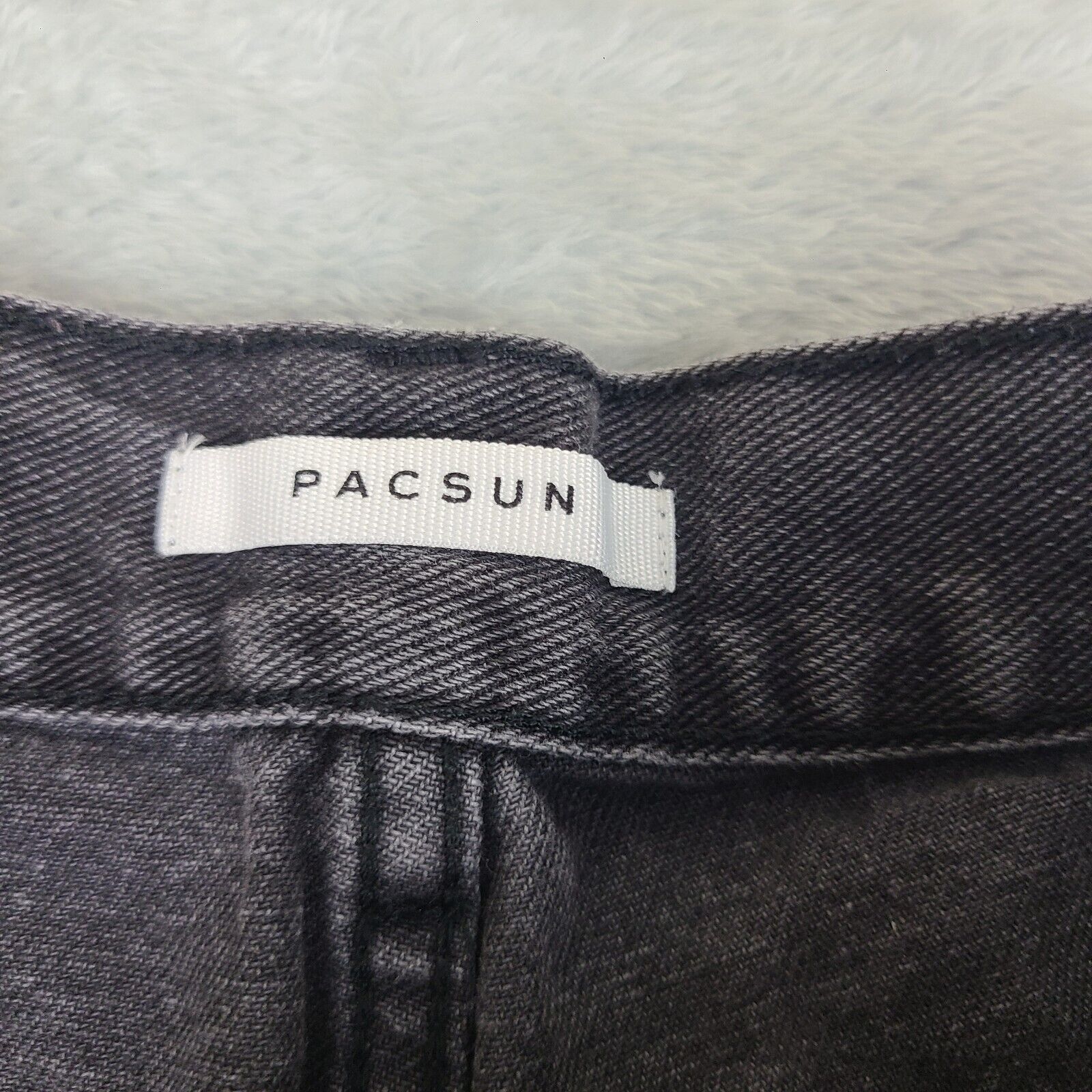 Pacsun Pac Sun Jeans Women Size 26x26 Black Straight Distressed Hig Size 26" / US 2 / IT 38 - 4 Thumbnail