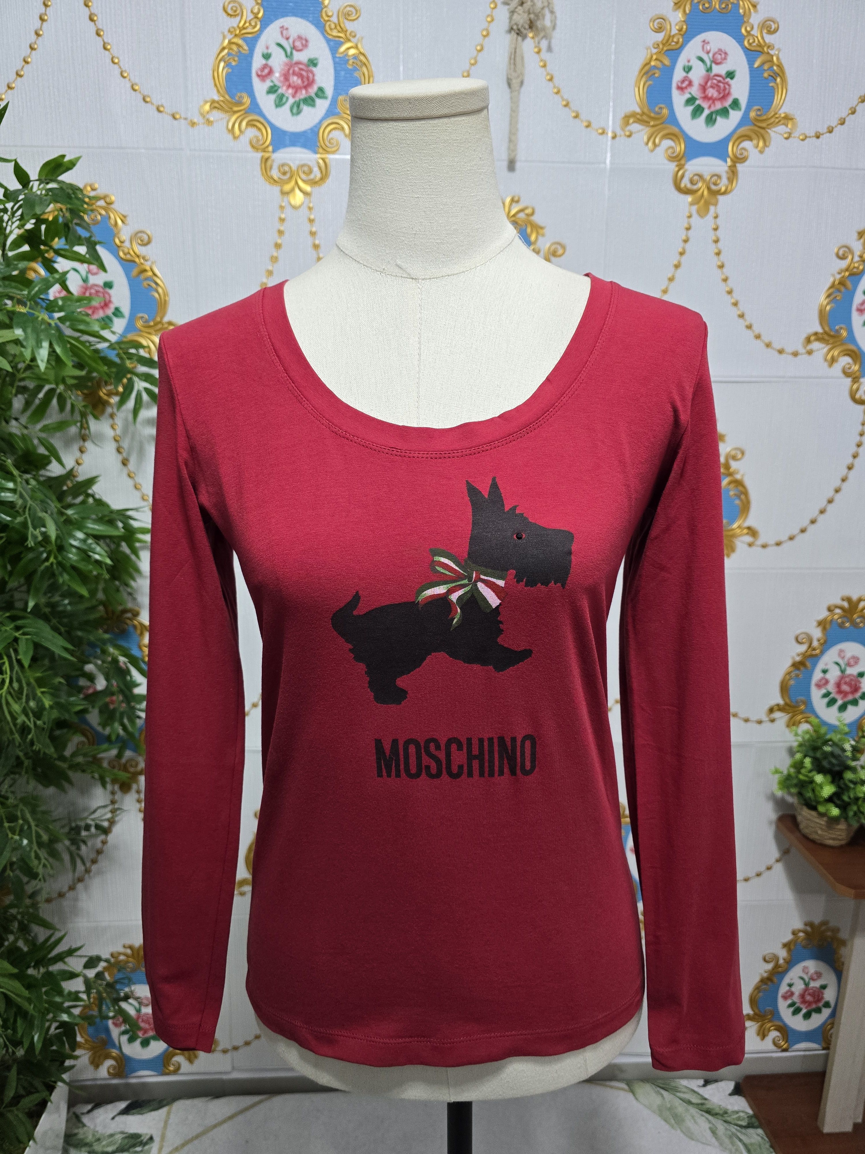Moschino × Vintage MOSCHINO vintage RARE blouse women size MEDIUM Size L / US 10 / IT 46 - 1 Thumbnail