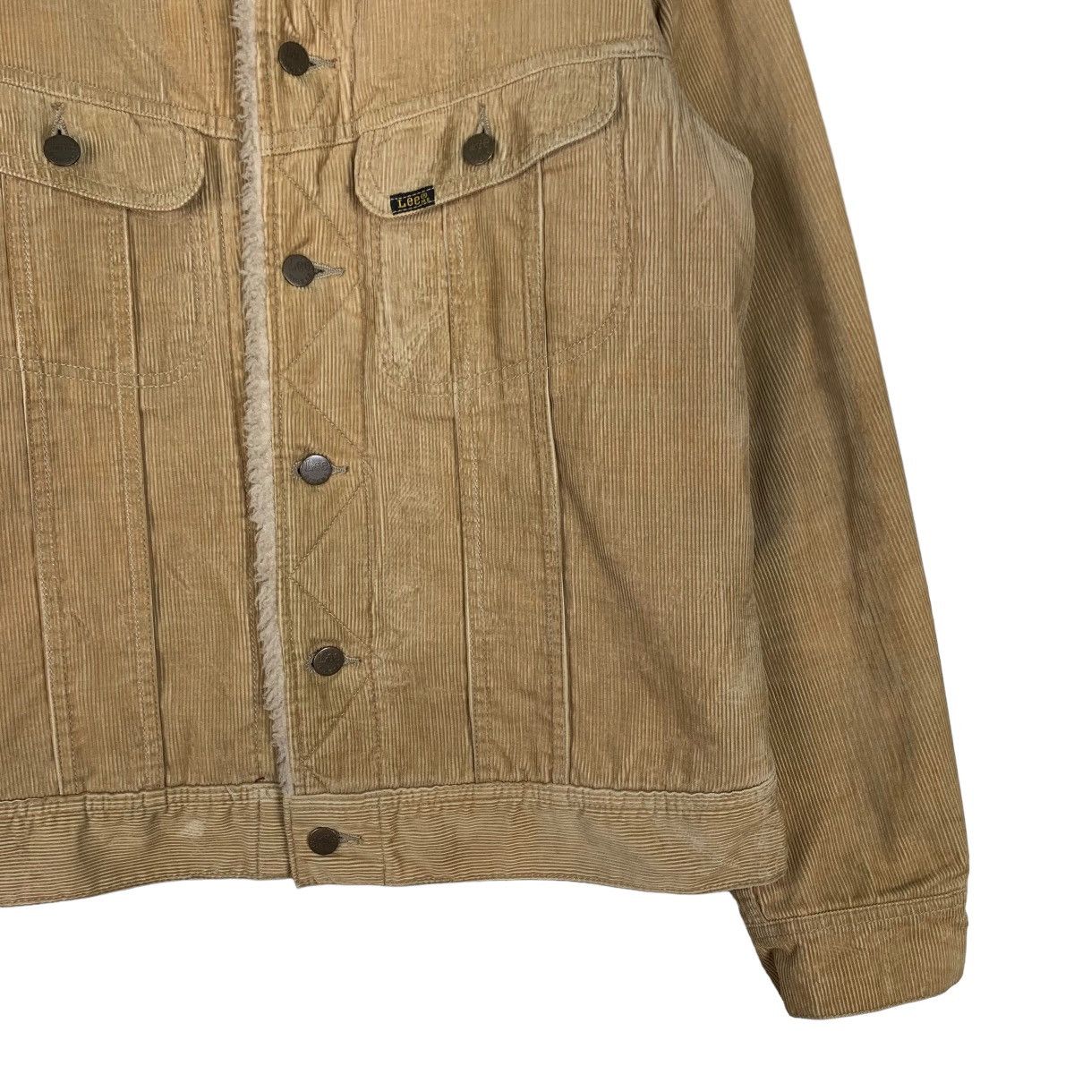 Lee LEE Storm Rider Sanforized Corduroy Sherpa Jacket #0583-C27 Size US L / EU 52-54 / 3 - 4 Thumbnail