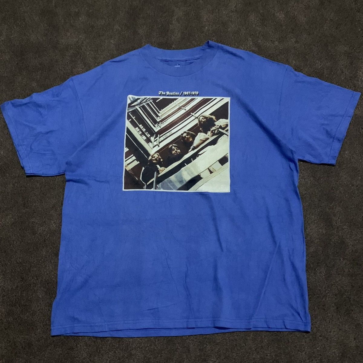 Band Tees The Beatles "Blue Album" Photo Tee (2010 Licensed) Size US XL / EU 56 / 4 - 1 Thumbnail