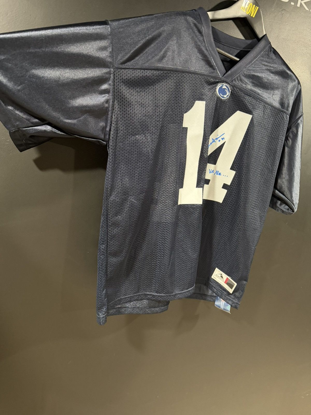 Vintage 2000s Y2K Vintage Penn State PSU Signed NCAA Jersey XL BNWT Size US XL / EU 56 / 4 - 4 Thumbnail