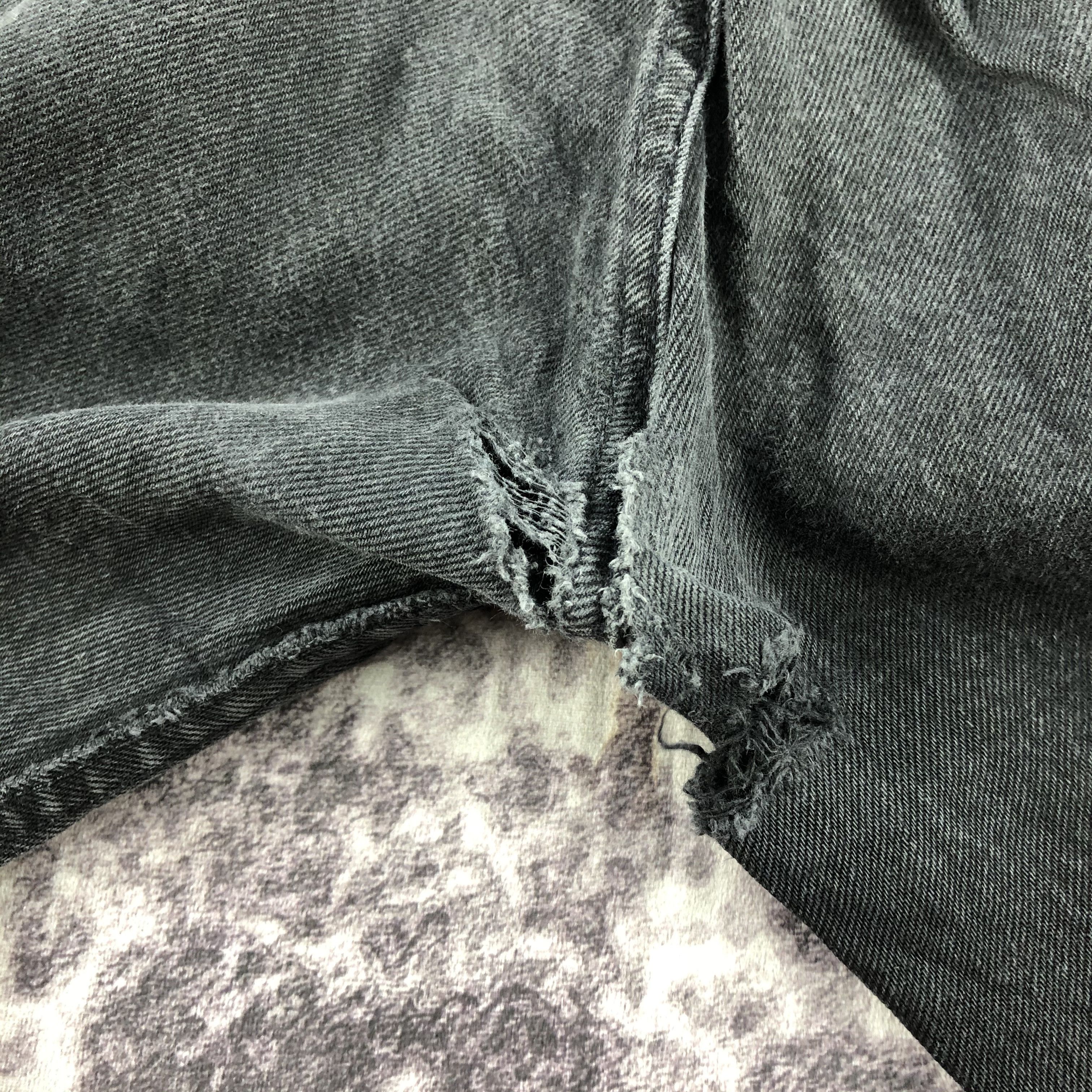 Levi's 90s Vintage Faded Black Levis 501 Jeans-JM2393 Size US 35 - 5 Thumbnail