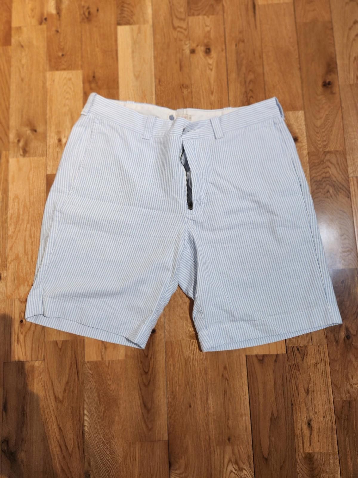 J.Crew Vintage J.Crew Seersucker Men's Chino Short 32 Size US 32 / EU 48 - 1 Thumbnail