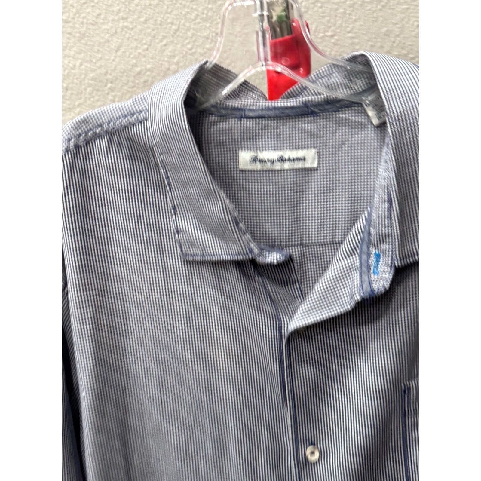Tommy Bahama Tommy Bahama Poly LONG SLEEVE SHIRT 3XLT 3XL Tall Mens Baseball Shirt Multicolor Long Sleeve Shirt Tall 3XLT 3XL Tommy Bahama Mens Shirt Size US XXL / EU 58 / 5 - 5 Thumbnail