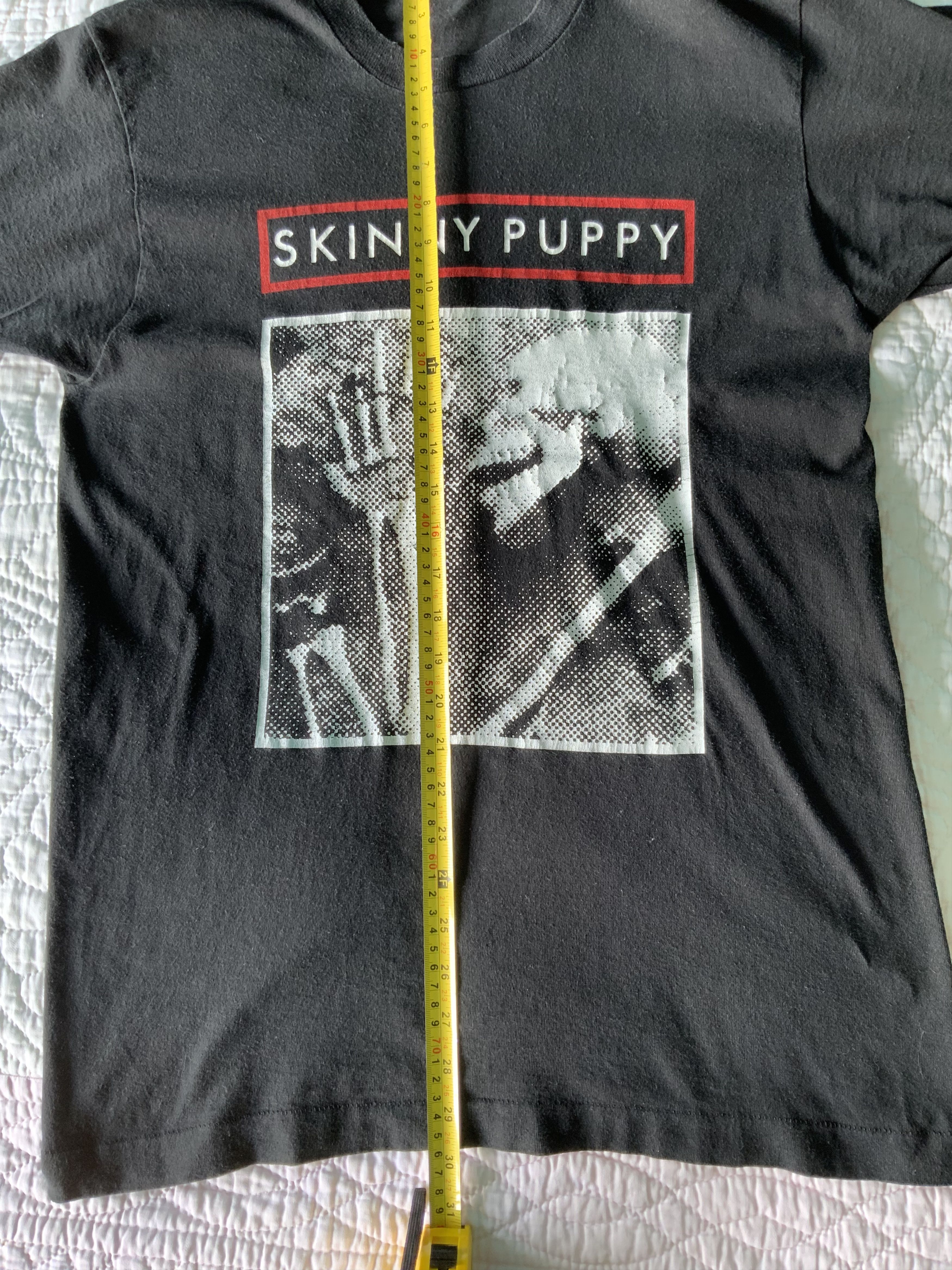 Vintage 1990 vtg Skinny Puppy Remission single stitch t shirt Size US M / EU 48-50 / 2 - 8 Thumbnail