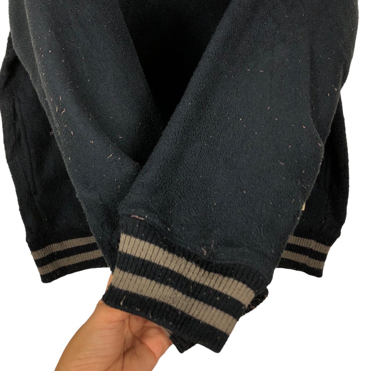 Japanese Brand 🔥Vintage Fleece Jacket New York Yankees Big Logo Size US XL / EU 56 / 4 - 13 Thumbnail