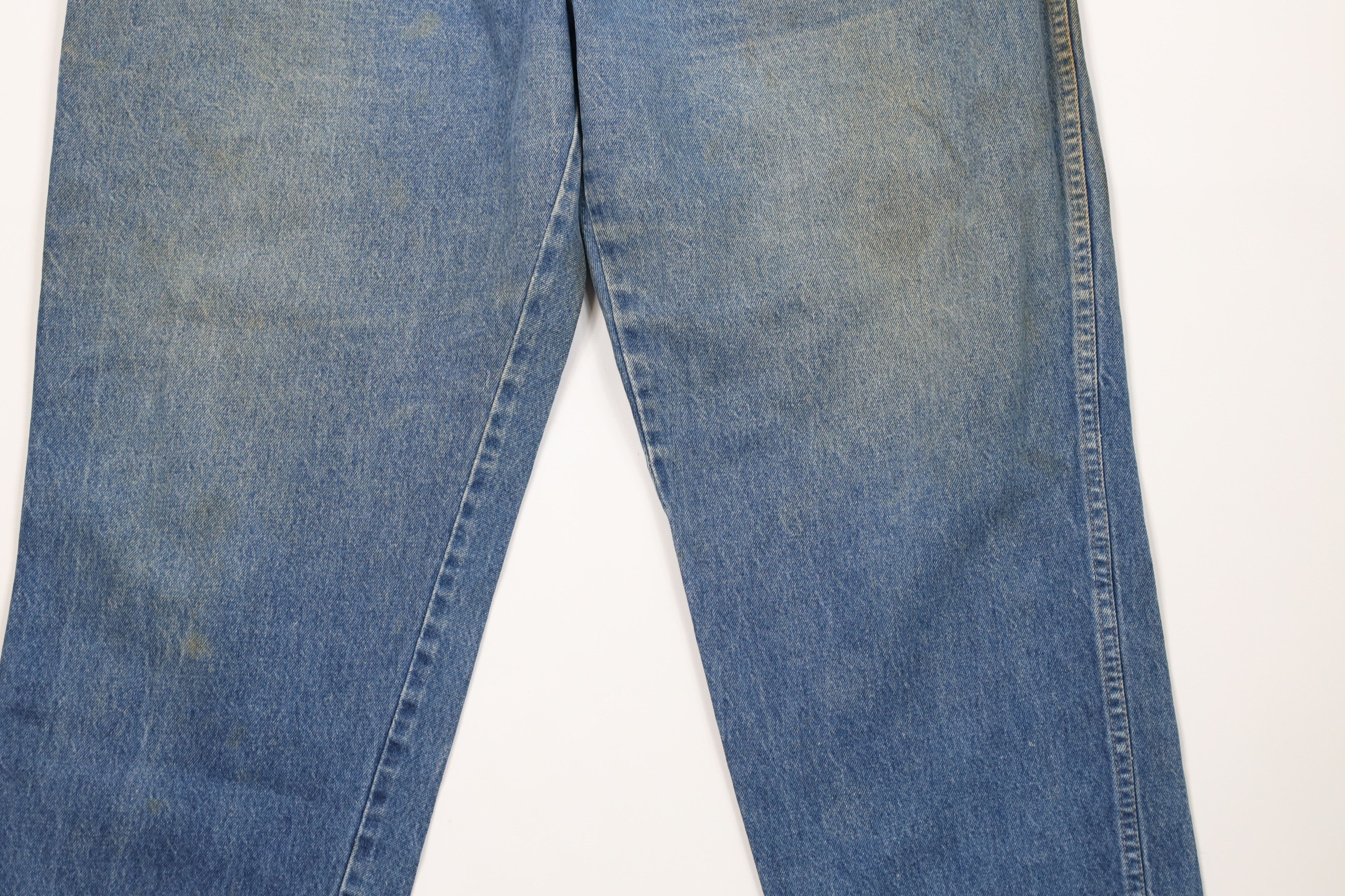 Wrangler Vintage 80s 90s Wrangler Pleated Tapered Leg Denim Jeans USA Size US 36 / EU 52 - 3 Thumbnail