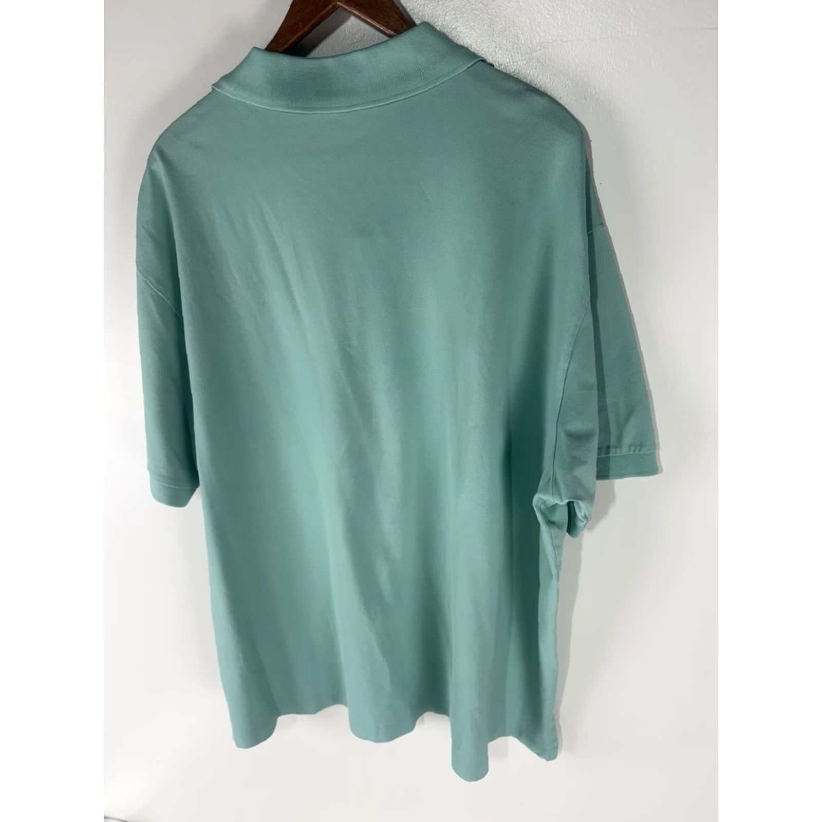 Polo Ralph Lauren Polo Ralph Lauren Polo Shirt Mint Green 2XB Big & Tall Men’s Short Sleeve 29in Cotton Spandex Logo Embroidered Patch Breathable Knit Button Collared Size US XXL / EU 58 / 5 - 4 Thumbnail