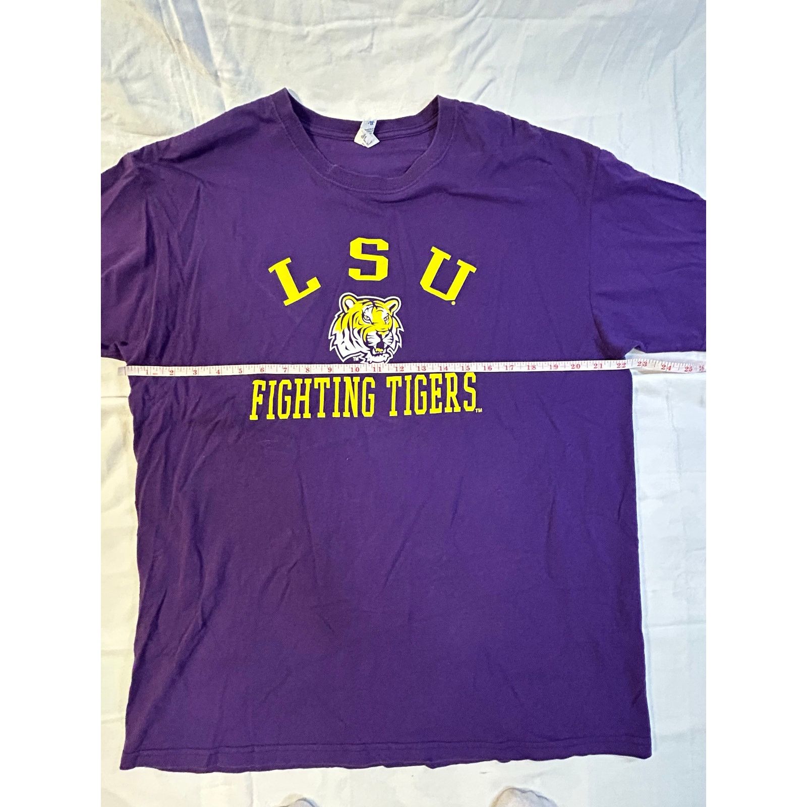 Anvil Clemson Tigers Fanatics Campus T-Shirt - Purple Size M Size US M / EU 48-50 / 2 - 6 Thumbnail