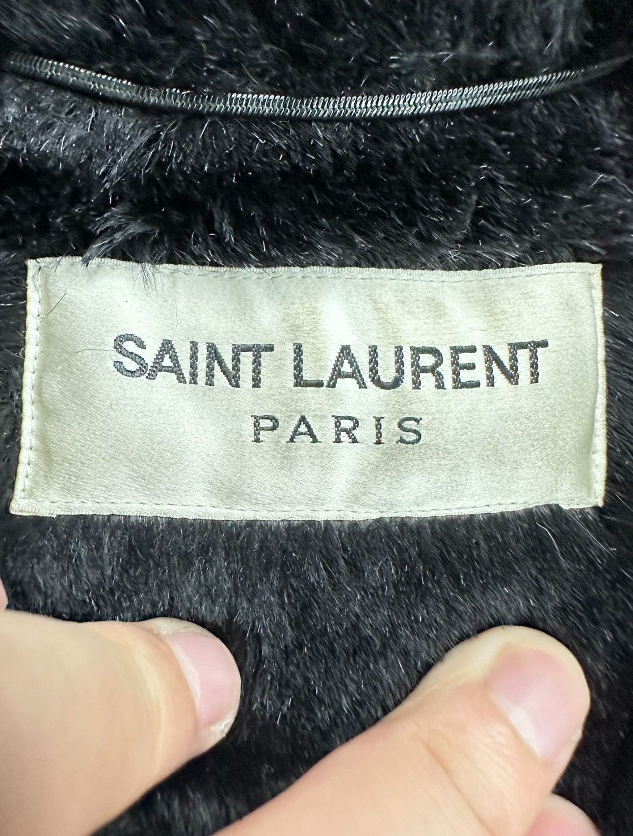 Saint Laurent Paris *Rare* Saint Laurent Paris AW16 Palladium Napoleon Coat Size US S / EU 44-46 / 1 - 6 Thumbnail