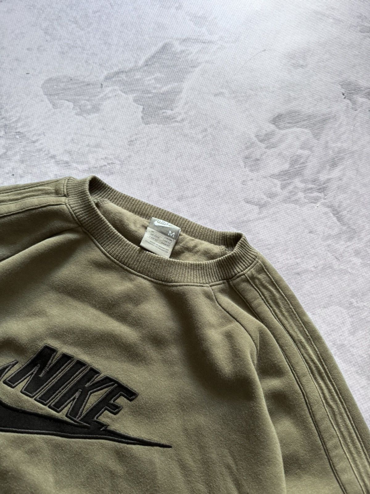 Nike × Vintage 90s Nike Vintage Big Logo Oversize Sweatshirt Size US M / EU 48-50 / 2 - 3 Thumbnail