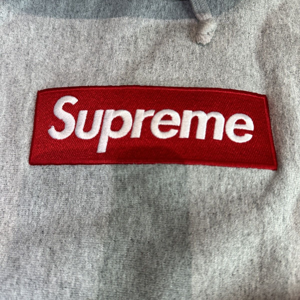 Supreme Box logo Grey FW14