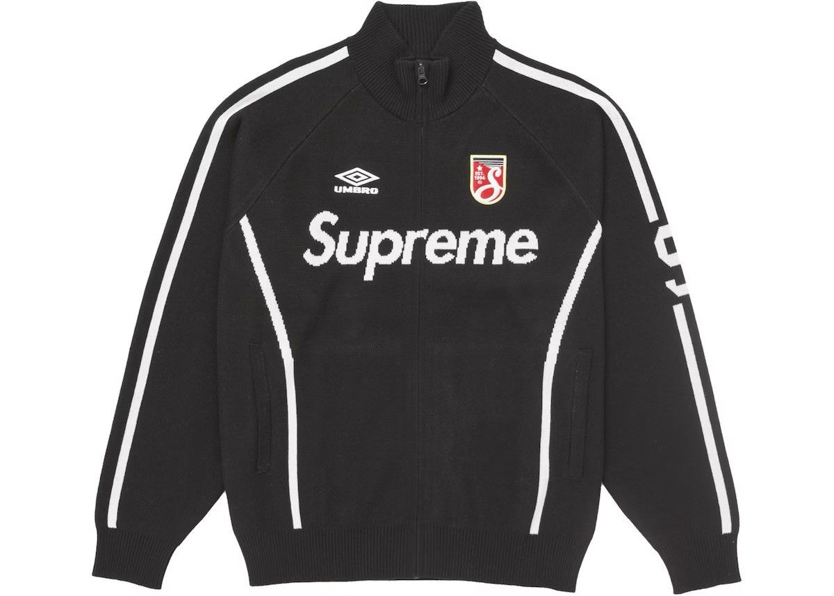 Supreme × Umbro Supreme Umbro Zip Up Sweater Knit Soccer Short Set Size US S / EU 44-46 / 1 - 2 Thumbnail
