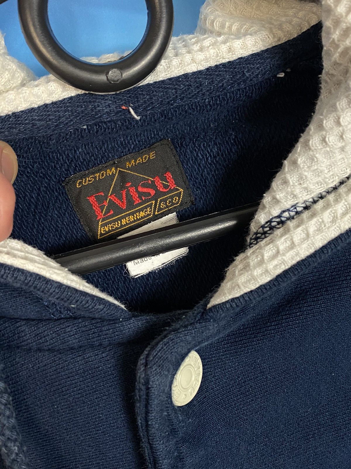 Evisu × Japanese Brand × Vintage RARE❗️ 90’s EVISU VINTAGE HOODIE Y2K Size US M / EU 48-50 / 2 - 6 Thumbnail
