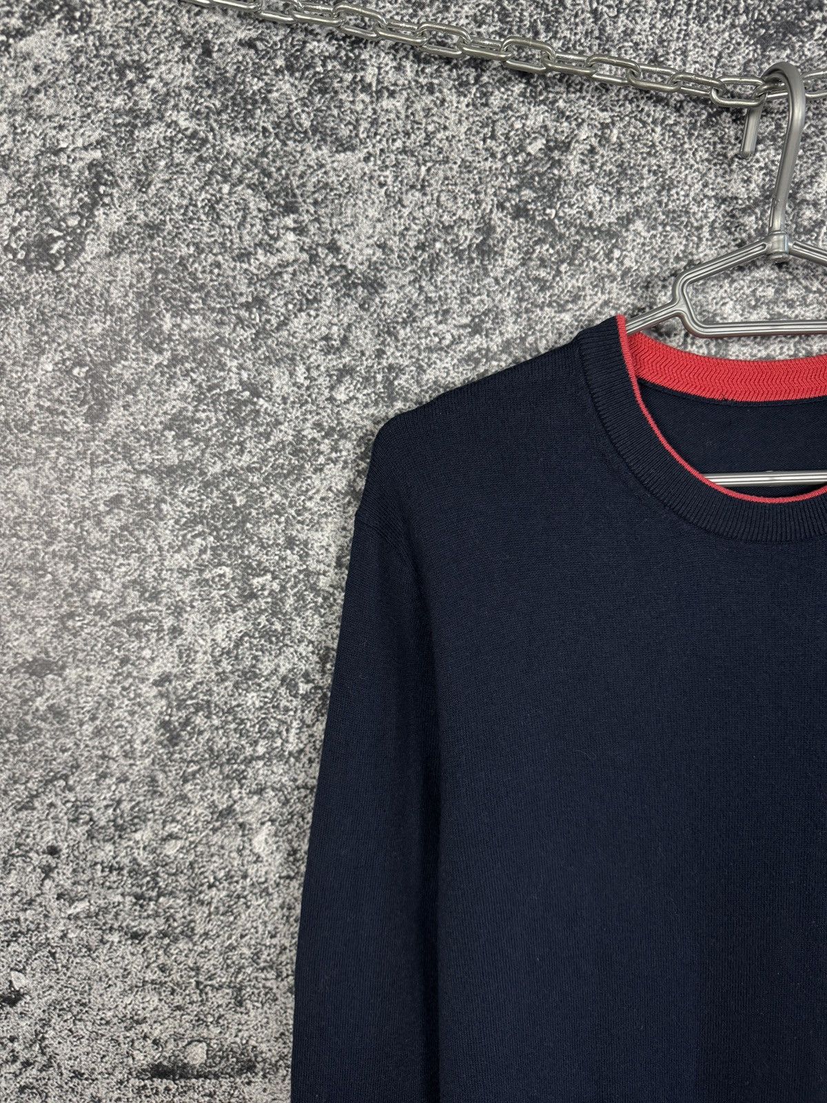 Paul Smith Men’s Paul Smith Crewneck Sweater Luxury Pullover Size M Size US M / EU 48-50 / 2 - 3 Thumbnail
