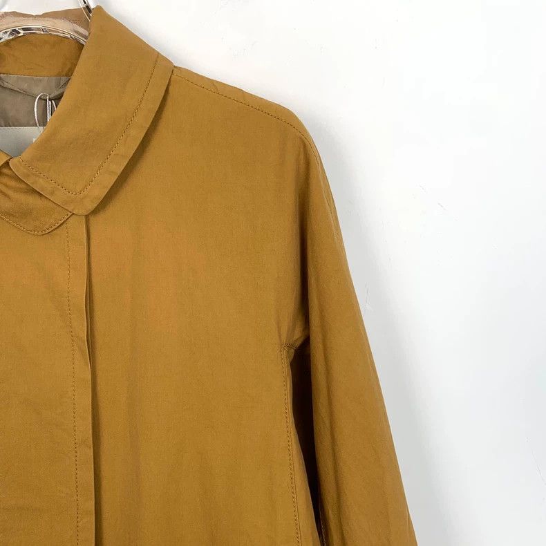 Max Mara Max Mara Brown lapel cotton belted trench coat Size S / US 4 / IT 40 - 3 Thumbnail