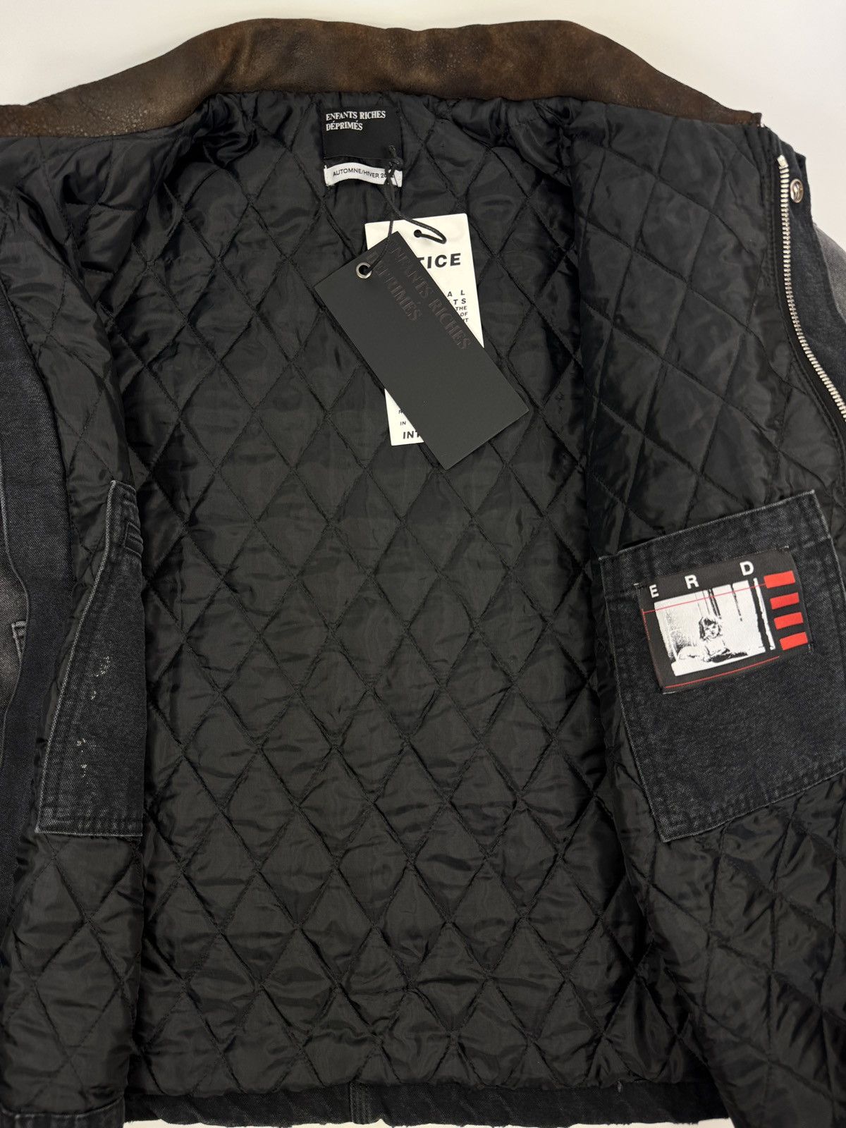 Enfants Riches Deprimes DISTRESSED DENIM JACKET Size US XL / EU 56 / 4 - 11 Thumbnail