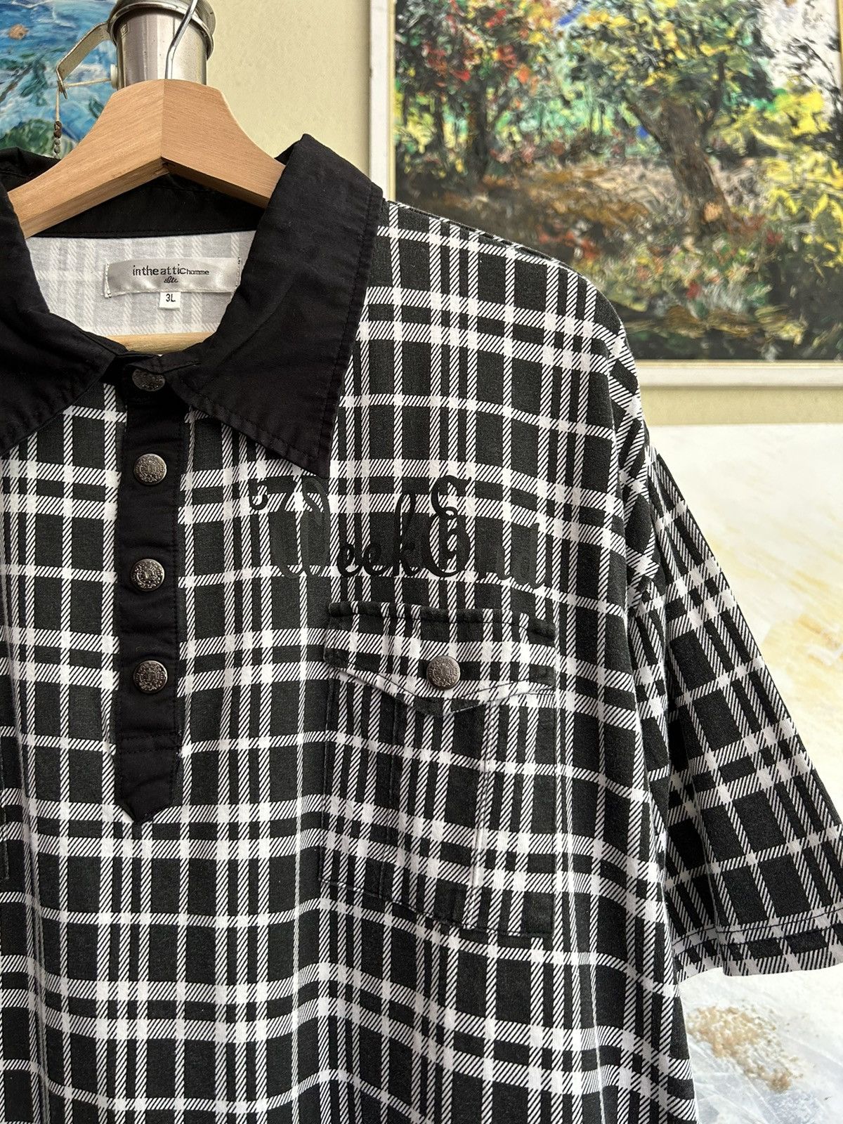 In The Attic InTheAttic Embroidery Polos Shirt Size US XXL / EU 58 / 5 - 8 Thumbnail