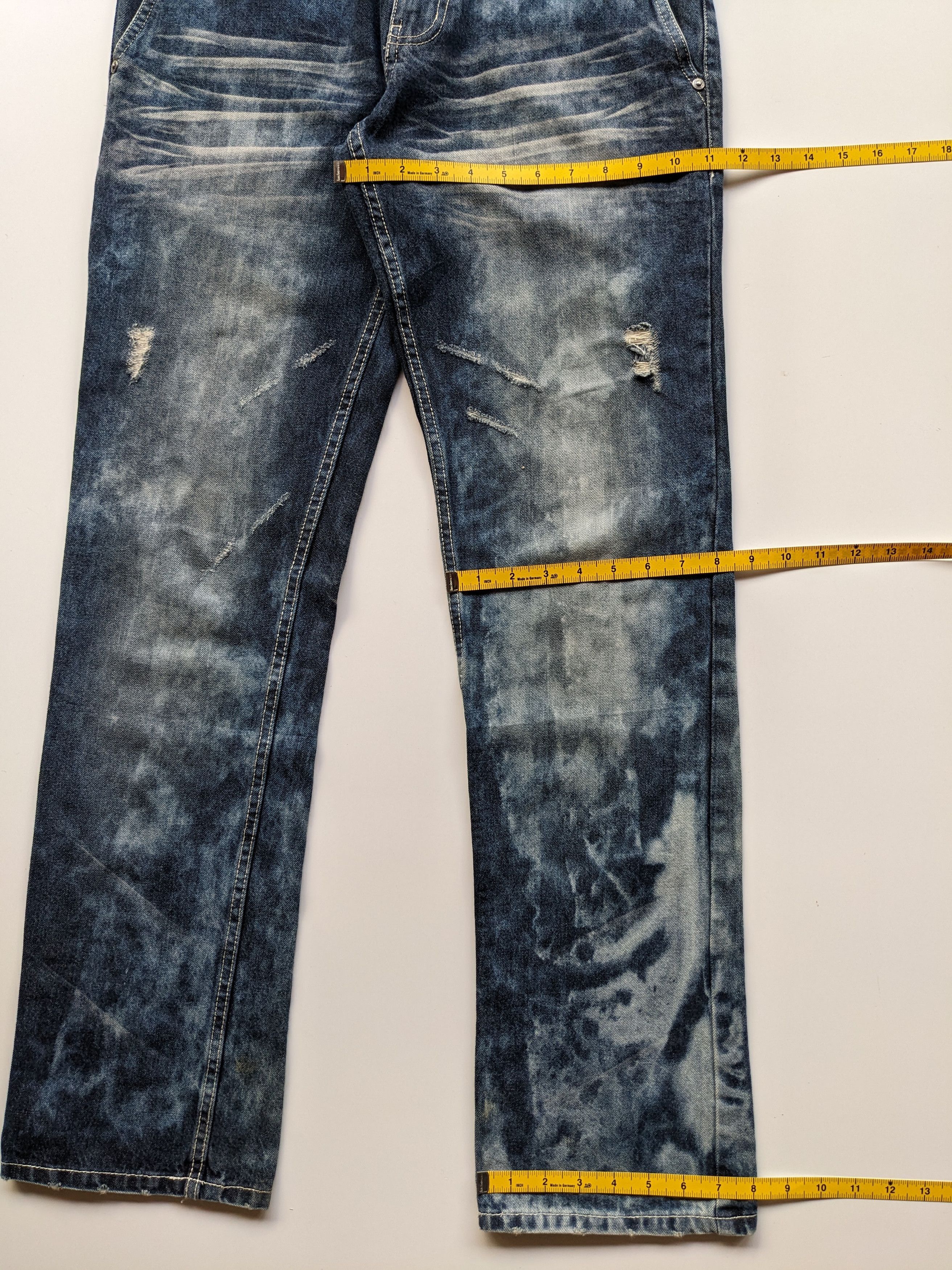 Japanese Brand × Le Grande Bleu (L.G.B.) Anti Label jeans stone wash flare jeans Size US 32 / EU 48 - 9 Thumbnail