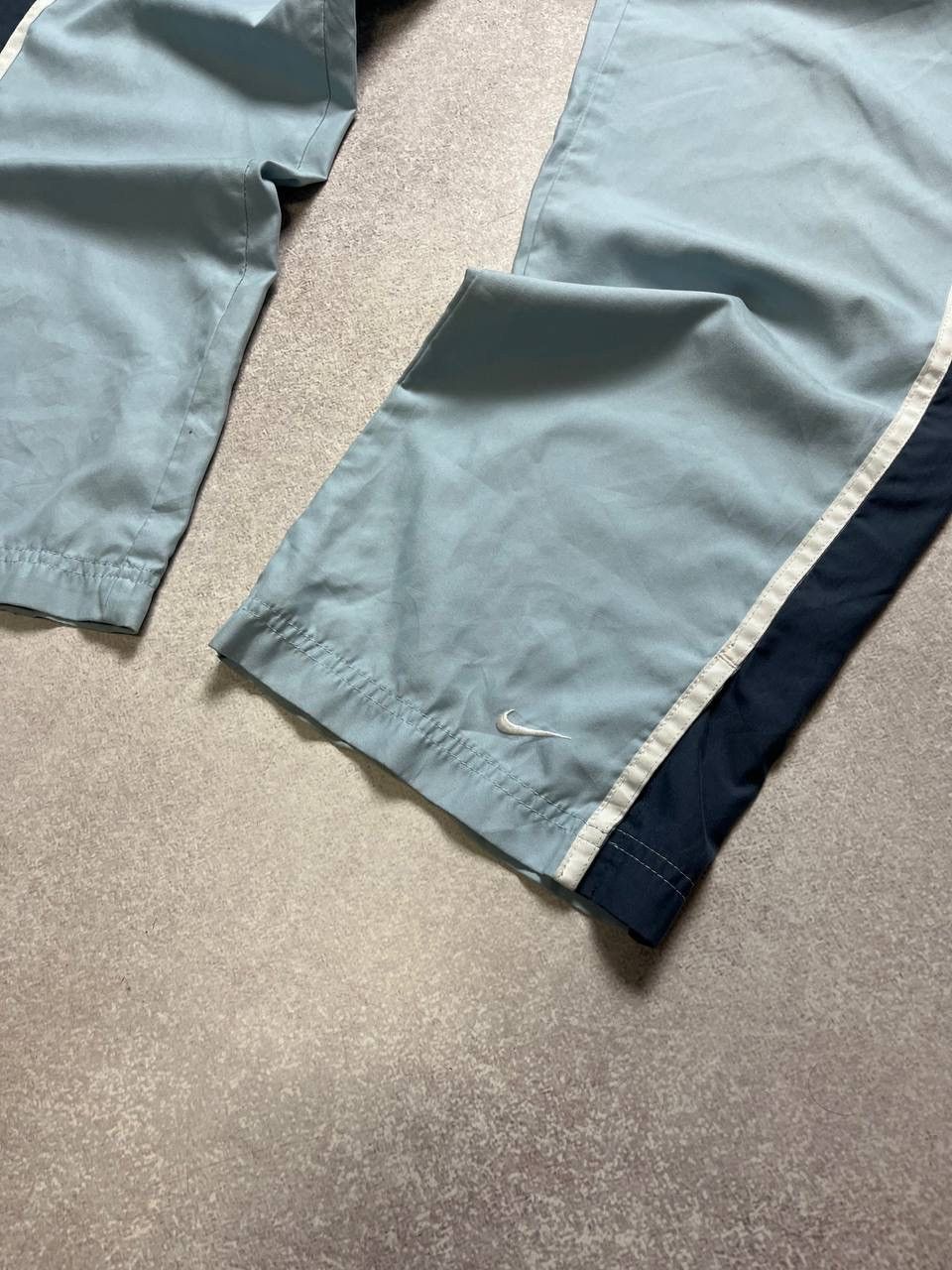 Nike × Skepta VINTAGE NIKE TN SKEPTA STYLE BABY BLUE TRACK PANTS S Size US 28 / EU 44 - 4 Thumbnail