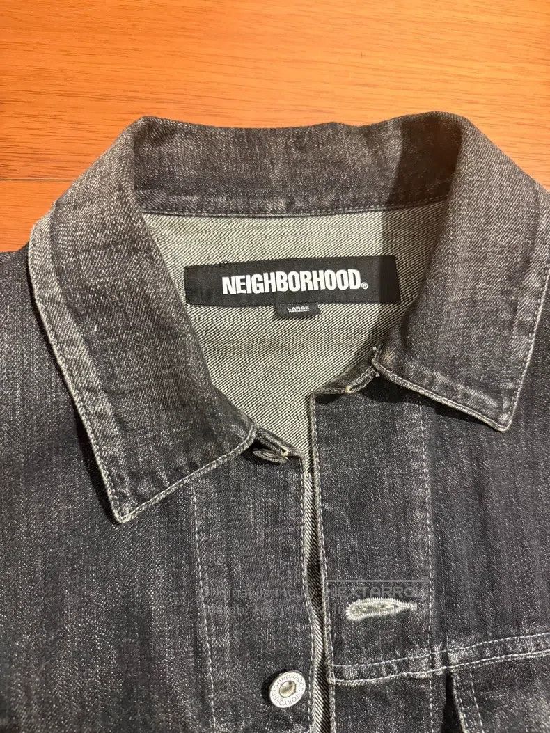 Neighborhood Neighborhood Water-washed Denim Jacket Black Size US L / EU 52-54 / 3 - 2 Thumbnail