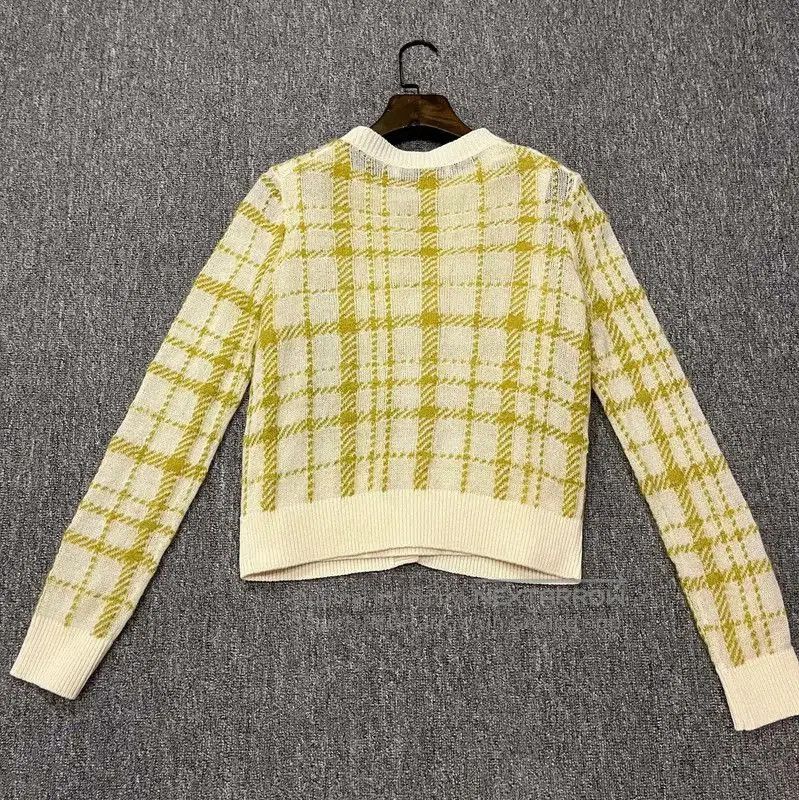 Dior Dior Yellow Cotton Cardigan for Women . Size M / US 6-8 / IT 42-44 - 2 Thumbnail