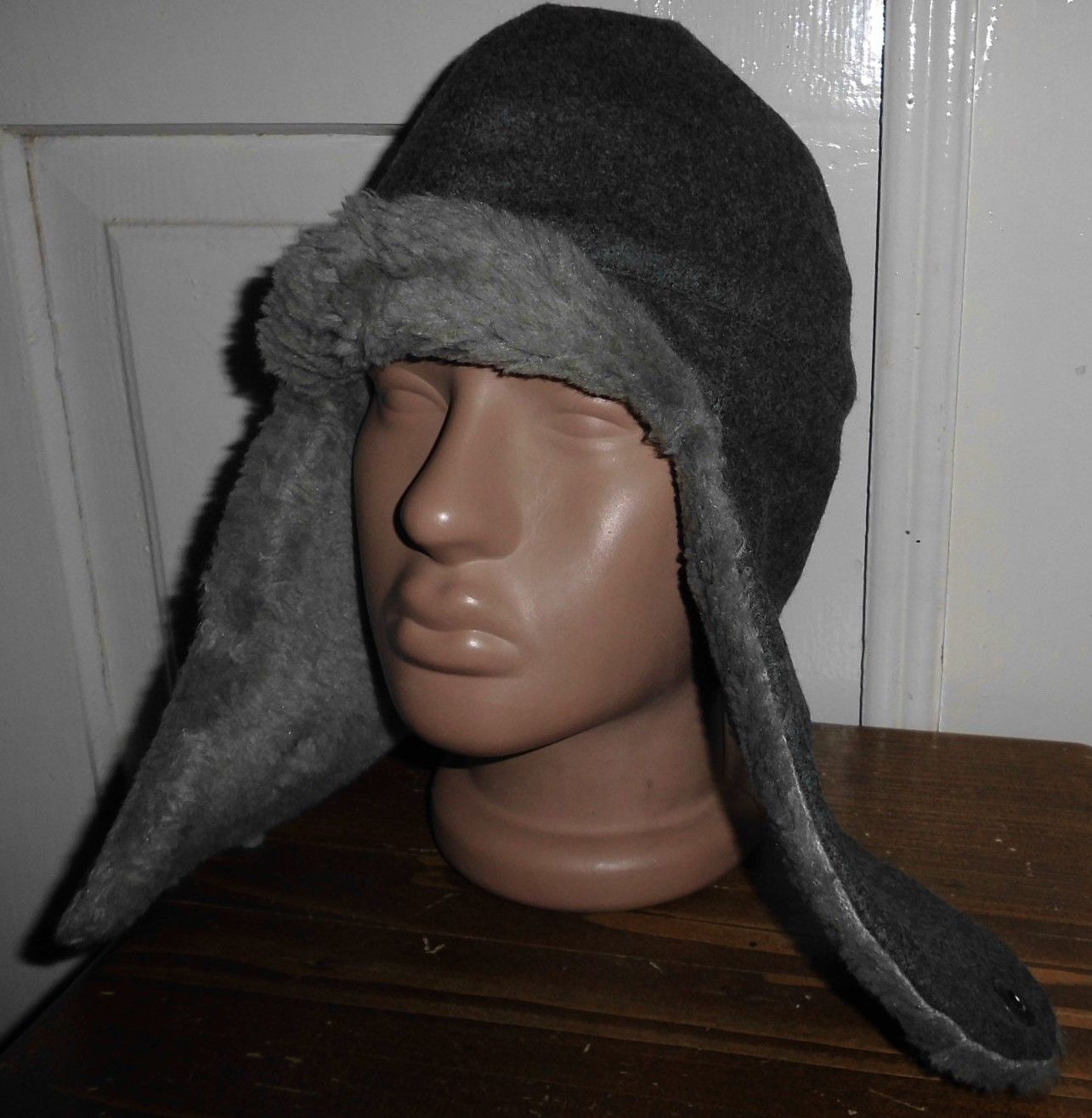 Vintage Vintage Swiss Army ushanka hat "Schneemütze-57" Size ONE SIZE - 1 Thumbnail