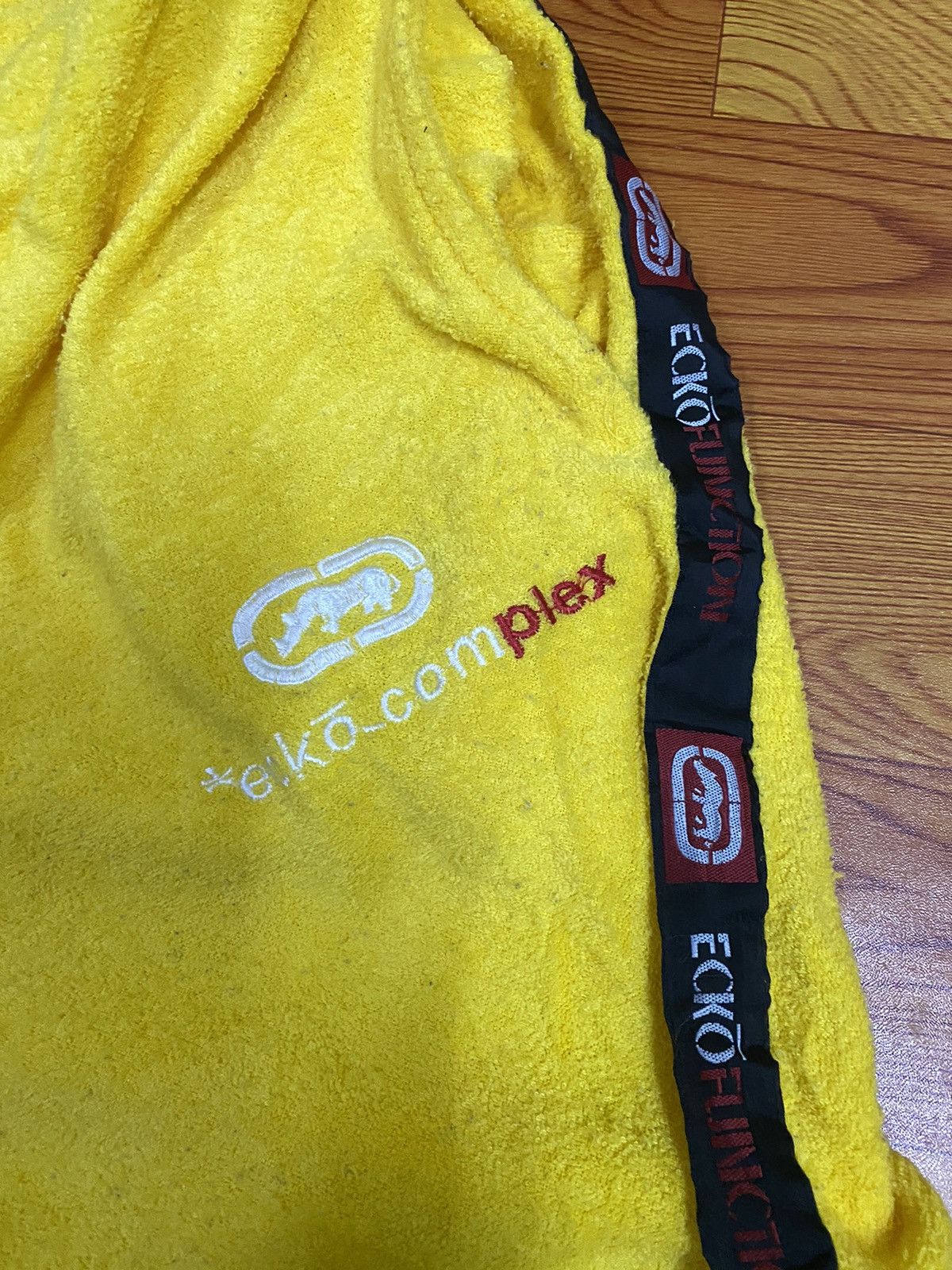 Ecko Unltd. × Vintage Vintage Ecko Baggy Sweatpant Side Tape Size US 31 - 4 Thumbnail