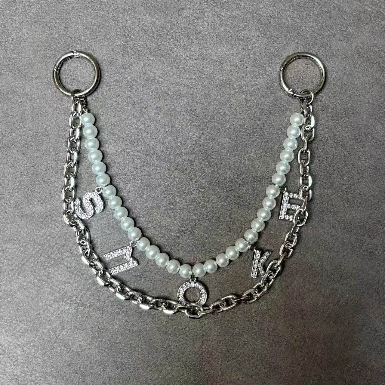 Vintage Retro hip-hop punk style jeans waist chain Size ONE SIZE - 1 Thumbnail