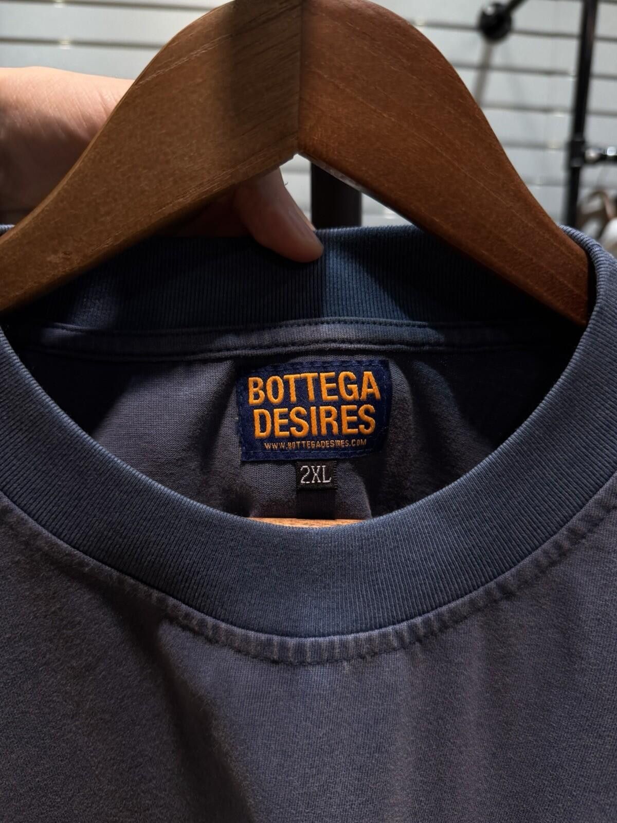 Bottega Desires BRAND NEW - Bottega Desires Tee T-Shirt F**k Joke XXL) Blue Size US XXL / EU 58 / 5 - 7 Thumbnail