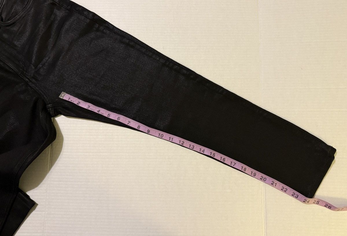 Rag & Bone Rag & Bone Nina Coated Black High-Rise Ankle Skinny Jean Size 27" / US 4 / IT 40 - 11 Thumbnail
