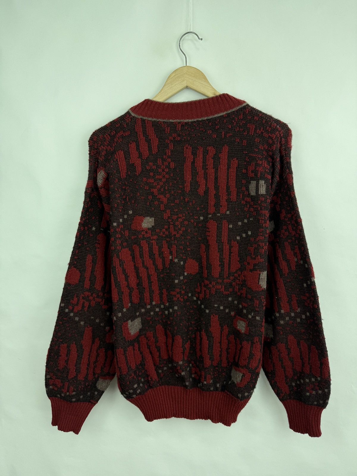 Carlo Colucci 🇺🇸 Vintage 90s Archive Avant-Garde Y2K Sweater Retro Rare Size US L / EU 52-54 / 3 - 6 Thumbnail