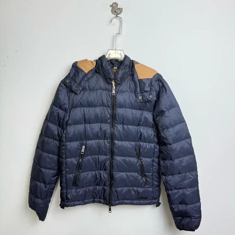 Burberry Burberry Men's Blue Cashmere Blend Down Jacket Size US S / EU 44-46 / 1 - 1 Thumbnail